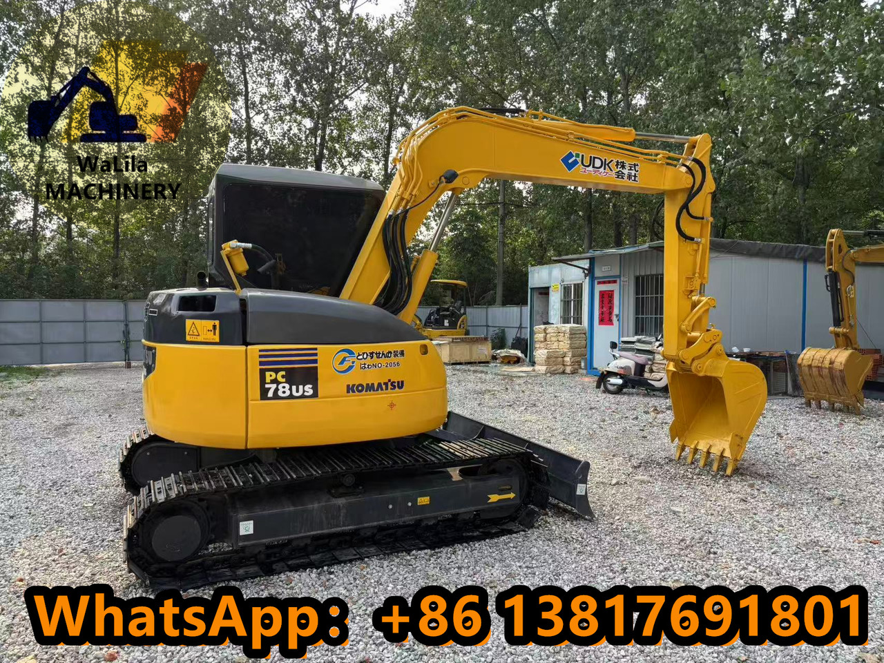 KOMATSU PC78-6US - Mini excavator: picture 1 KOMATSU PC78-6US - Mini excavator: picture 1