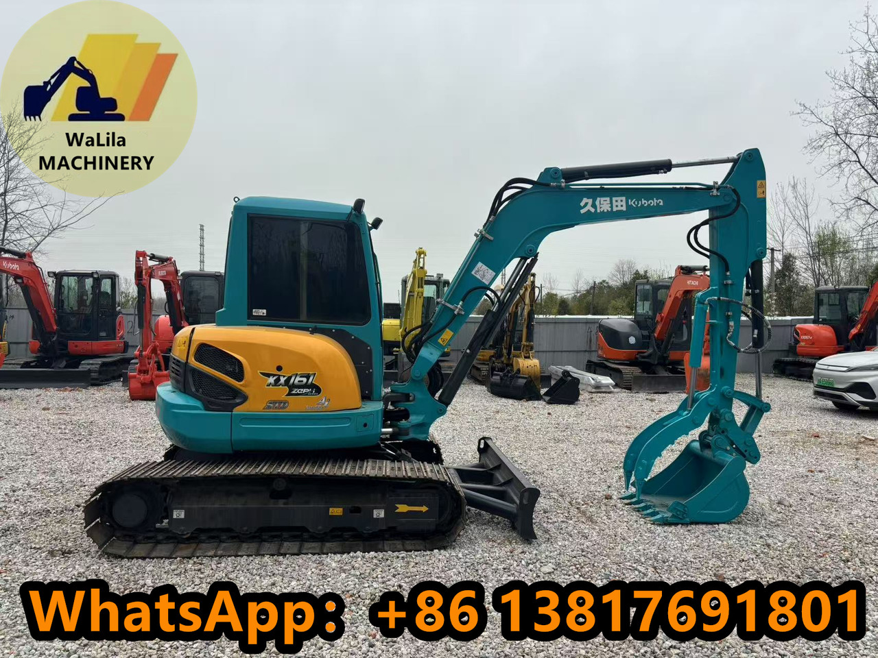 KUBOTA KX161 - Mini excavator: picture 1 KUBOTA KX161 - Mini excavator: picture 1