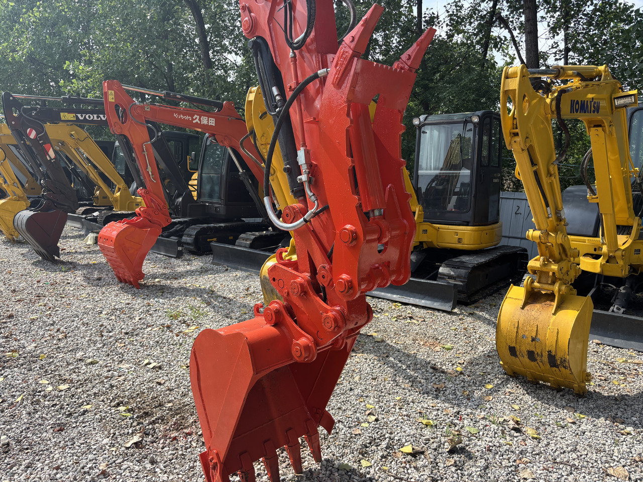 KUBOTA KX163 Carrying a thumb clip. - Mini excavator: picture 4 KUBOTA KX163 Carrying a thumb clip. - Mini excavator: picture 4