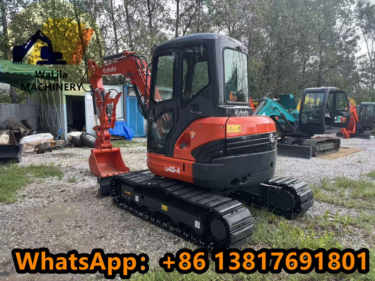 KUBOTA U40 - Mini excavator: picture 4 KUBOTA U40 - Mini excavator: picture 4