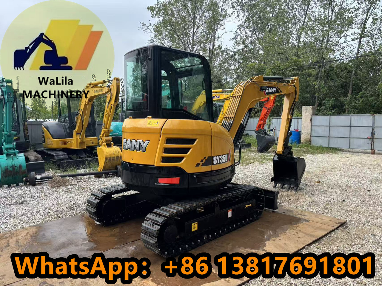 Mini excavator SANY SY35U: picture 8