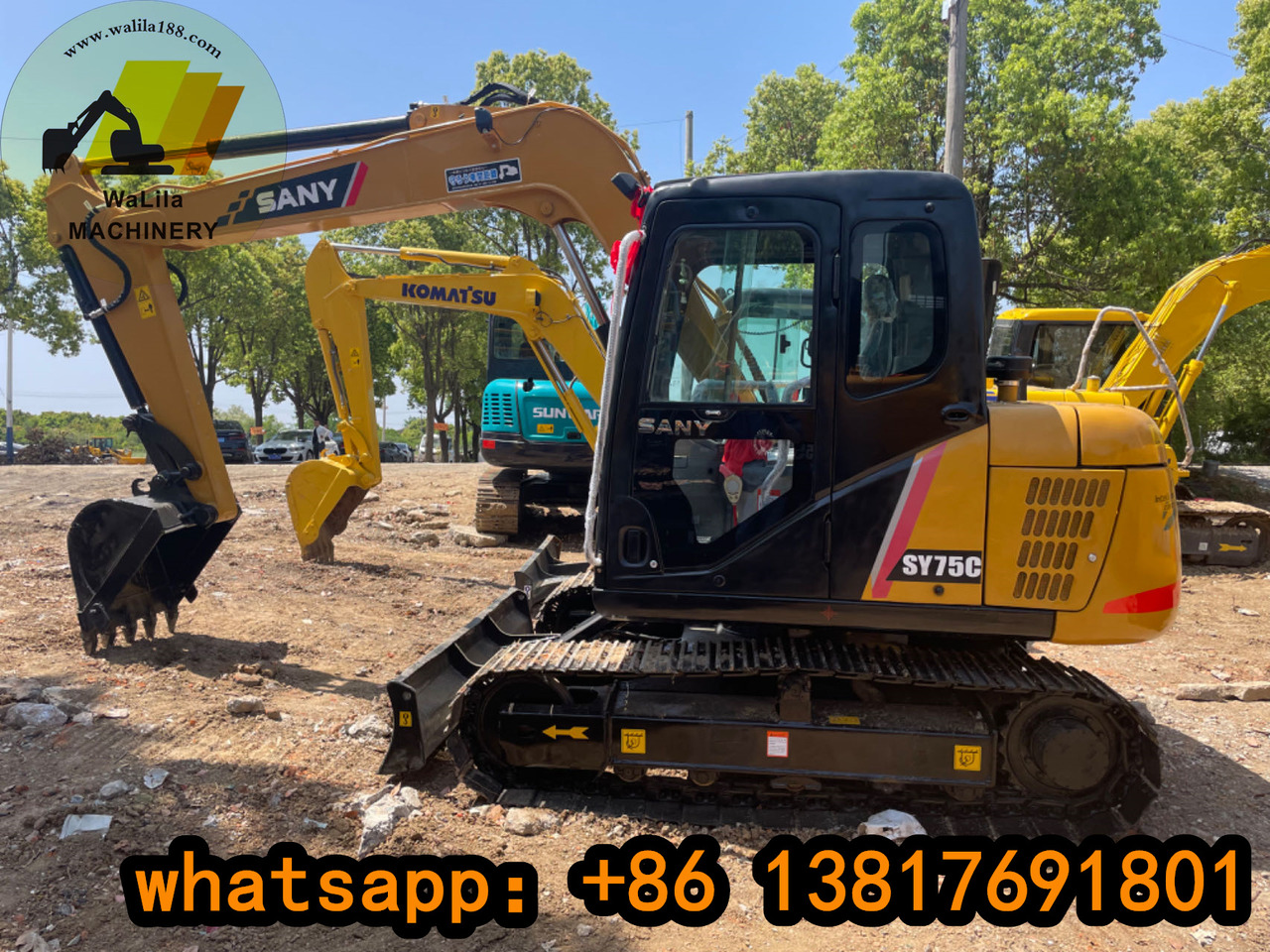 Sany SY 75 Sany75 65 - Crawler excavator: picture 1 Sany SY 75 Sany75 65 - Crawler excavator: picture 1