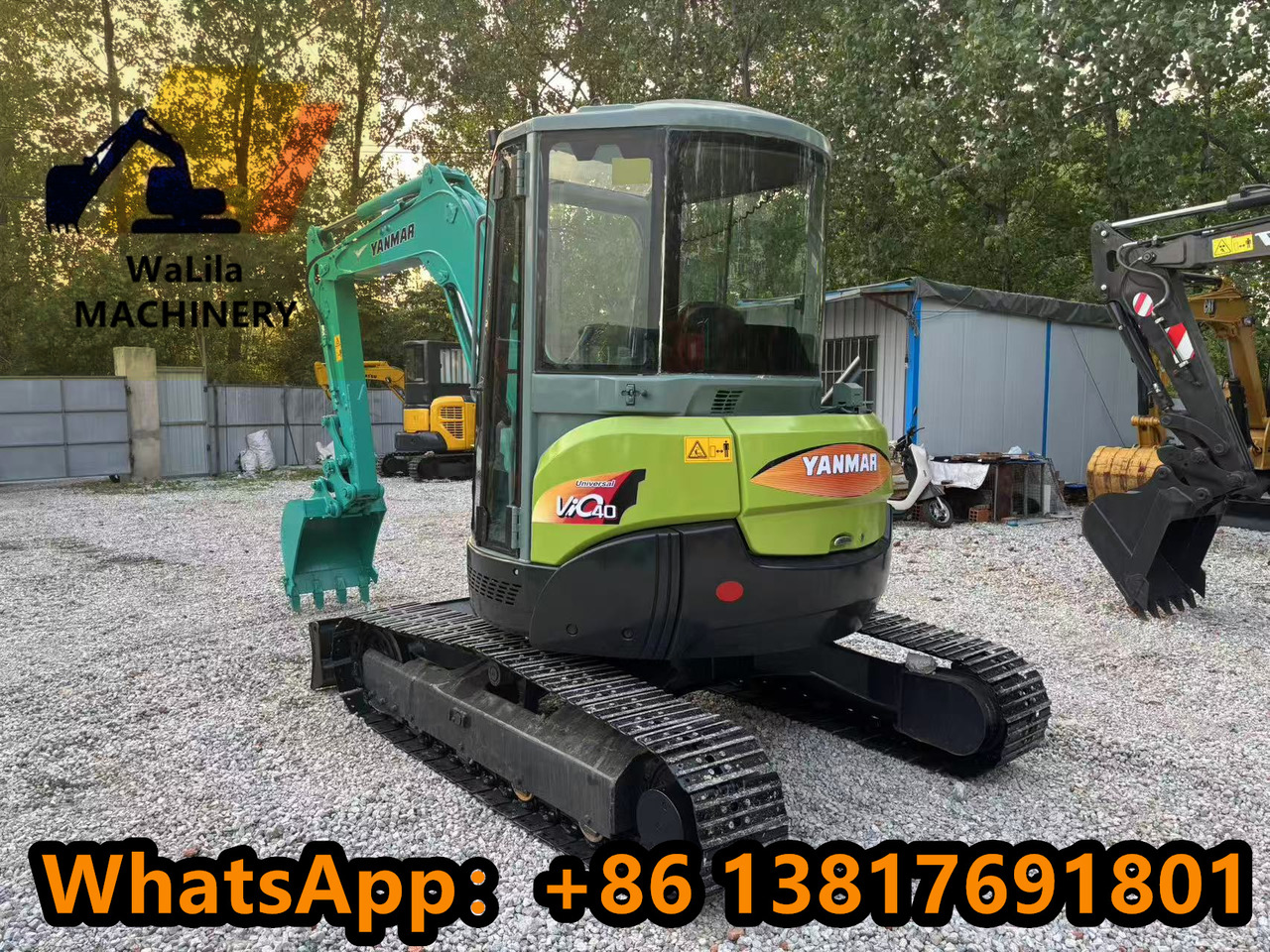 YANMAR vio40 - Mini excavator: picture 5 YANMAR vio40 - Mini excavator: picture 5