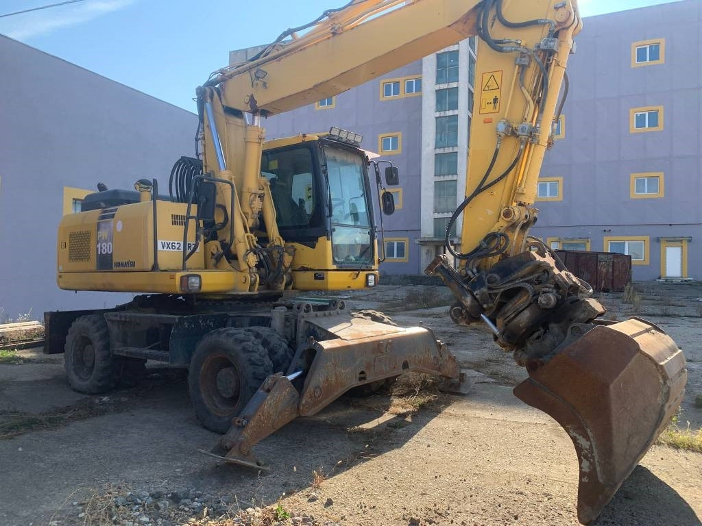 Komatsu PW180-E0+Engcon Rototilt  - Wheel excavator: picture 5 Komatsu PW180-E0+Engcon Rototilt  - Wheel excavator: picture 5