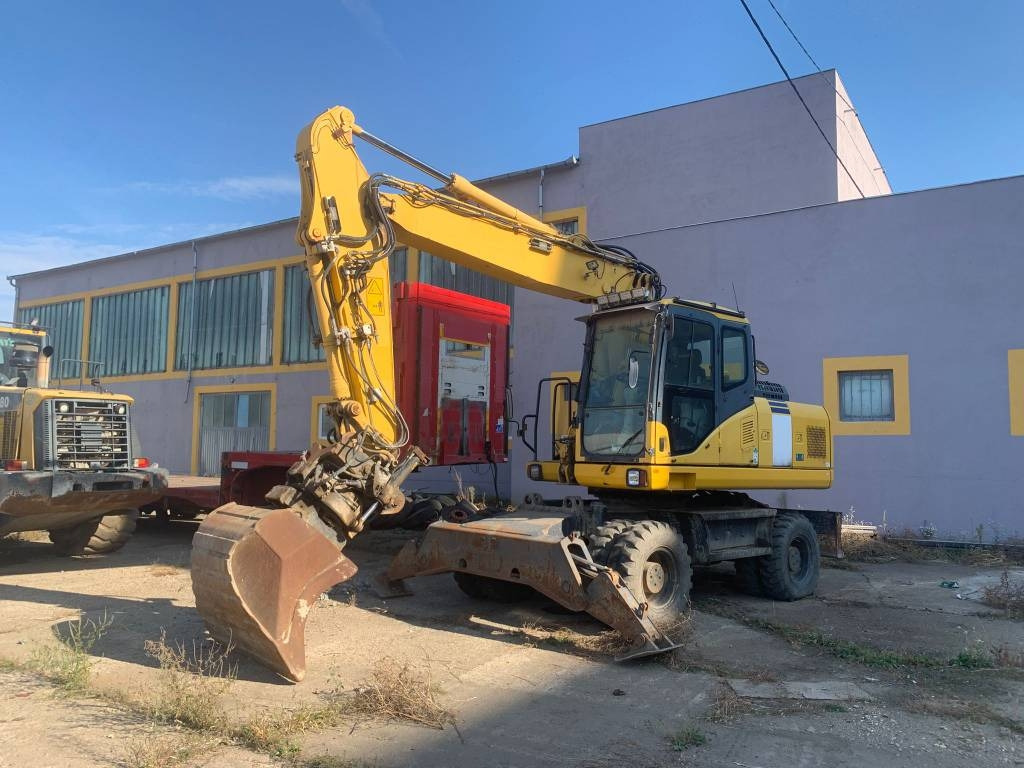 Komatsu PW180-E0+Engcon Rototilt  - Wheel excavator: picture 1 Komatsu PW180-E0+Engcon Rototilt  - Wheel excavator: picture 1