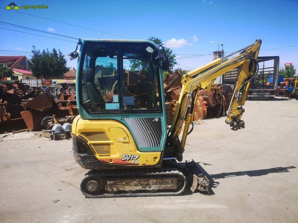 Yanmar SV 17 EX  - Mini excavator: picture 2 Yanmar SV 17 EX  - Mini excavator: picture 2