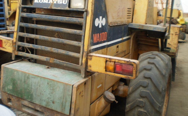 Komatsu wa100-1 - Wheel loader: picture 5 Komatsu wa100-1 - Wheel loader: picture 5