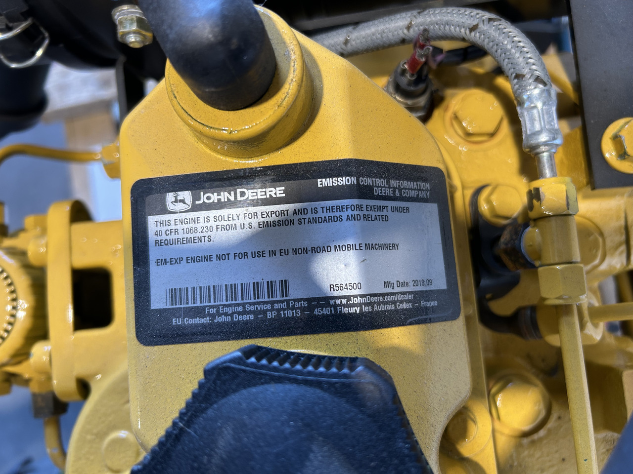 John Deere 3029DFU 25KVA Stamford - Engine for Other machinery: picture 5 John Deere 3029DFU 25KVA Stamford - Engine for Other machinery: picture 5
