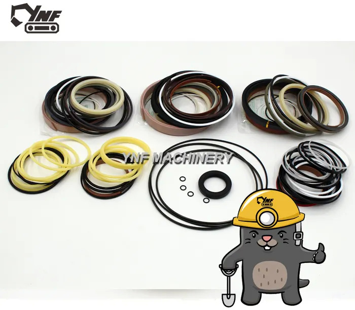 YNF04105 332H5587 332/H5587 JCB220 excavator parts big arm middle arm small arm hydraulic cylinder oil seal seal ring repair kit - Hydraulics: picture 5 YNF04105 332H5587 332/H5587 JCB220 excavator parts big arm middle arm small arm hydraulic cylinder oil seal seal ring repair kit - Hydraulics: picture 5