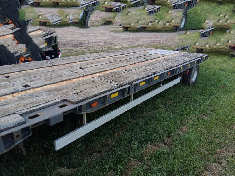 Dropside/ Flatbed trailer Langendorf 3 Achser Anhänger 9,4m Aufbau: picture 8