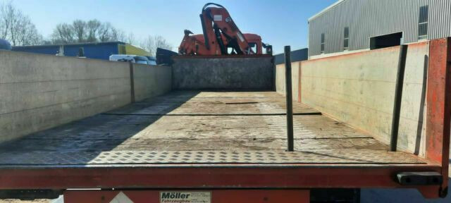MAN ME18.284 mit Kran Not Aus Hiab 122B - Dropside/ Flatbed truck, Crane truck: picture 5 MAN ME18.284 mit Kran Not Aus Hiab 122B - Dropside/ Flatbed truck, Crane truck: picture 5