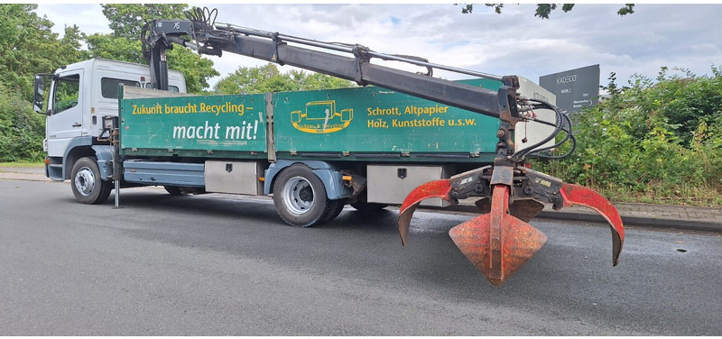 Mercedes-Benz Atego 1529 - Dropside/ Flatbed truck, Crane truck: picture 2 Mercedes-Benz Atego 1529 - Dropside/ Flatbed truck, Crane truck: picture 2