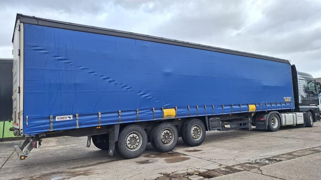Schmitz Cargobull Pritsche Plane Bahn,Steckrungen - Curtainsider semi-trailer: picture 3 Schmitz Cargobull Pritsche Plane Bahn,Steckrungen - Curtainsider semi-trailer: picture 3