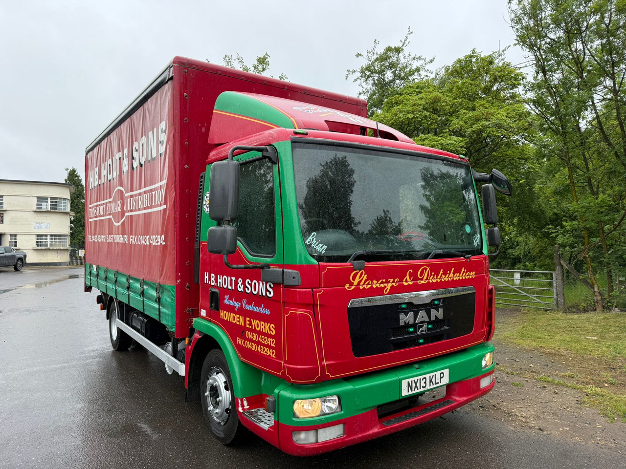 2013 MAN TGL Curtainside Truck - Curtainsider truck: picture 1 2013 MAN TGL Curtainside Truck - Curtainsider truck: picture 1