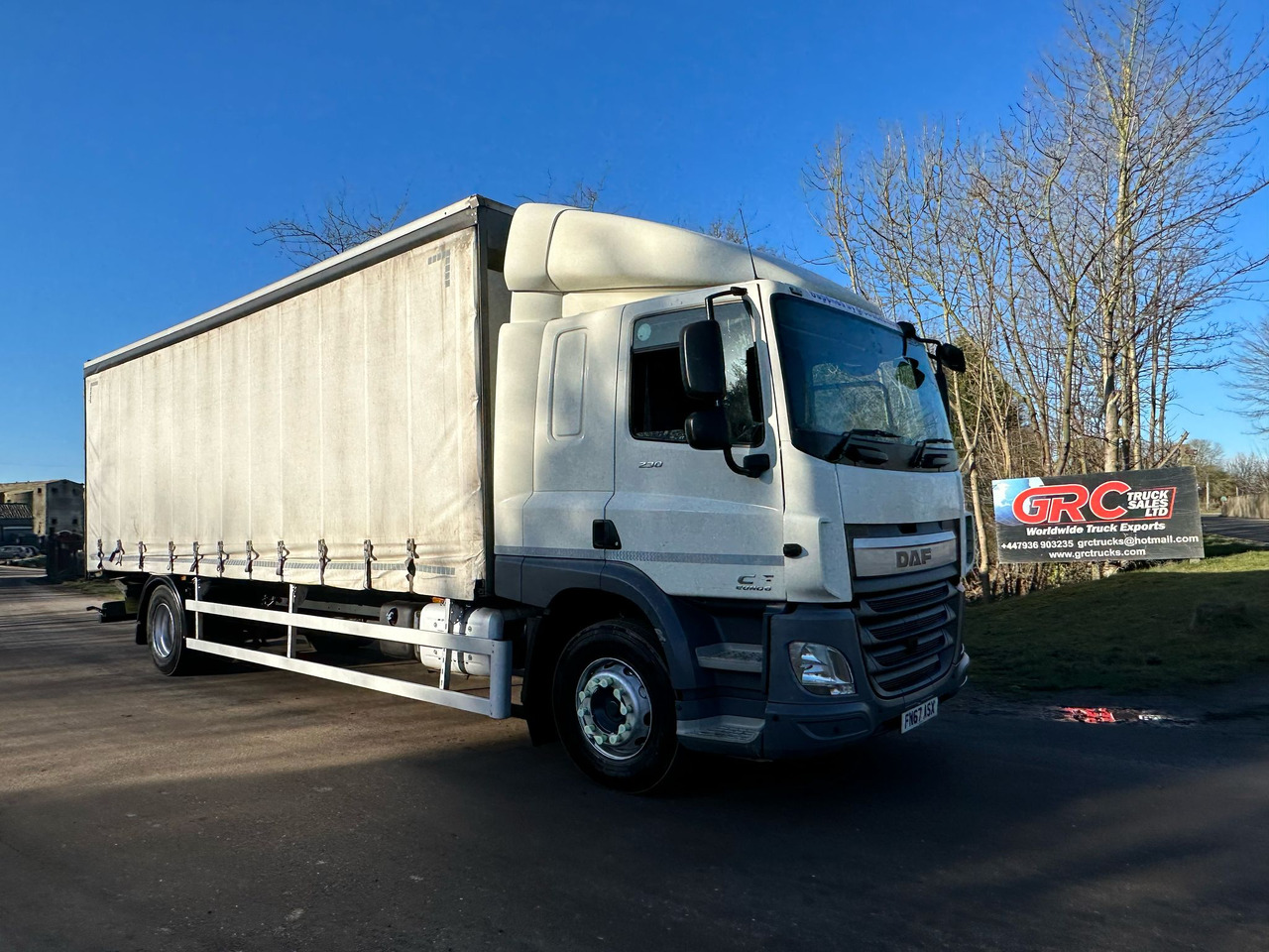 2017 DAF CF 230 Curtainsider Truck - Curtainsider truck: picture 1 2017 DAF CF 230 Curtainsider Truck - Curtainsider truck: picture 1