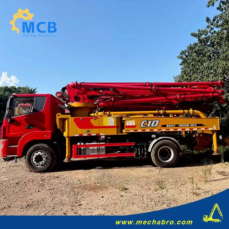 SANY SYM5210THBF - Concrete pump truck: picture 4 SANY SYM5210THBF - Concrete pump truck: picture 4