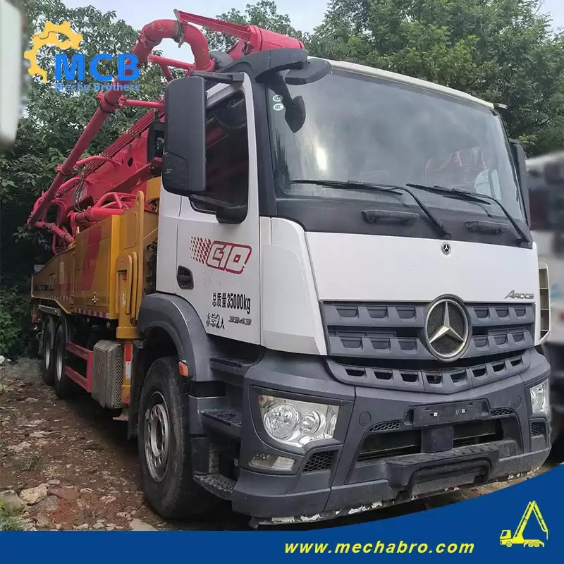 SANY SYM5353THB - Concrete pump truck: picture 2 SANY SYM5353THB - Concrete pump truck: picture 2