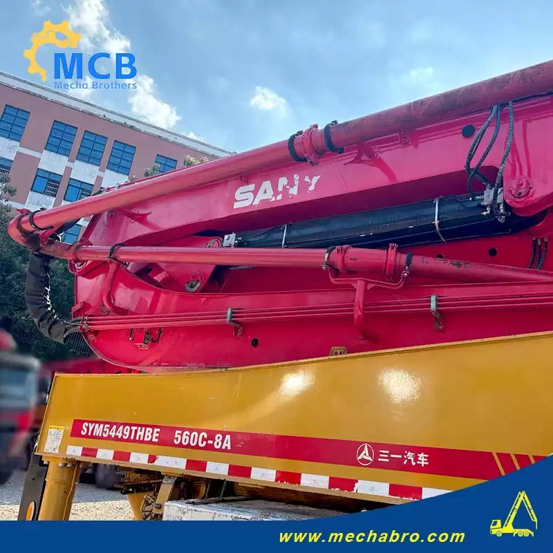 SANY SYM5449THBE - Concrete pump truck: picture 4 SANY SYM5449THBE - Concrete pump truck: picture 4
