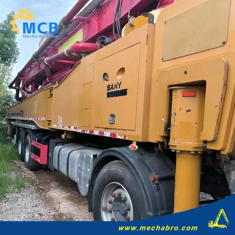 SANY SYM5535THB - Concrete pump truck: picture 4 SANY SYM5535THB - Concrete pump truck: picture 4