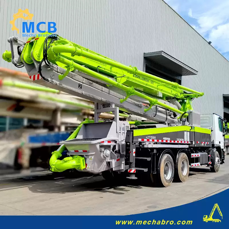 Concrete pump truck ZOOMLION ZLJ5296THB: picture 6