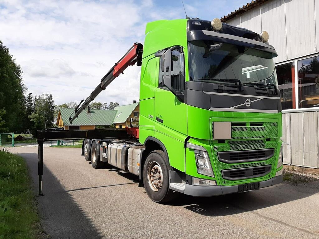 Volvo FH500 6X2 PALIFT + HMF 2120 K5 - Hook lift truck: picture 4 Volvo FH500 6X2 PALIFT + HMF 2120 K5 - Hook lift truck: picture 4
