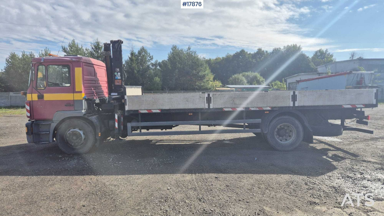 1997 MAN 18.224 - Dropside/ Flatbed truck, Crane truck: picture 2 1997 MAN 18.224 - Dropside/ Flatbed truck, Crane truck: picture 2