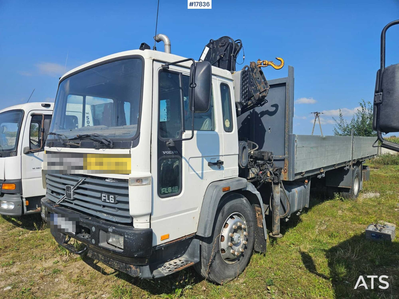 1997 Volvo FL 619 - Dropside/ Flatbed truck, Crane truck: picture 1 1997 Volvo FL 619 - Dropside/ Flatbed truck, Crane truck: picture 1
