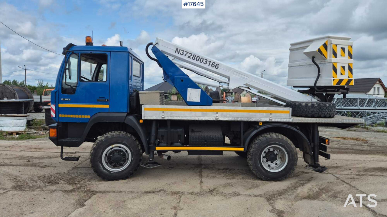 Truck mounted aerial platform 2000 MAN 8.163: picture 14 Truck mounted aerial platform 2000 MAN 8.163: picture 14