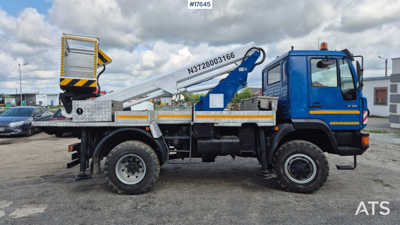 Truck mounted aerial platform 2000 MAN 8.163: picture 13 Truck mounted aerial platform 2000 MAN 8.163: picture 13