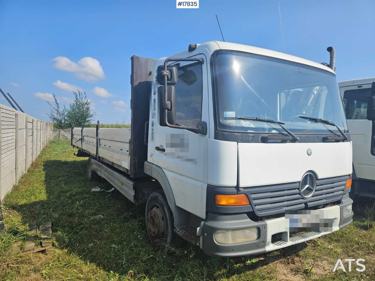 2003 Mercedes  Atego 918 - Dropside/ Flatbed truck: picture 2 2003 Mercedes  Atego 918 - Dropside/ Flatbed truck: picture 2