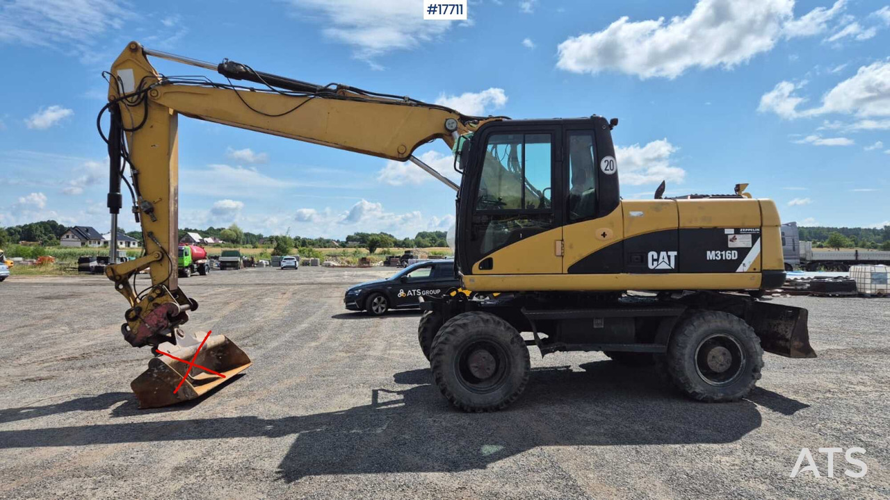 Wheel excavator 2008 CAT M316D: picture 7