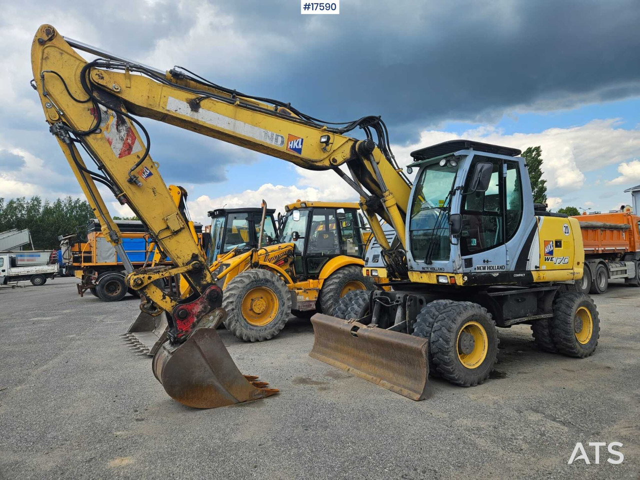 2010, New Holland WL 170C - Wheel excavator: picture 1 2010, New Holland WL 170C - Wheel excavator: picture 1