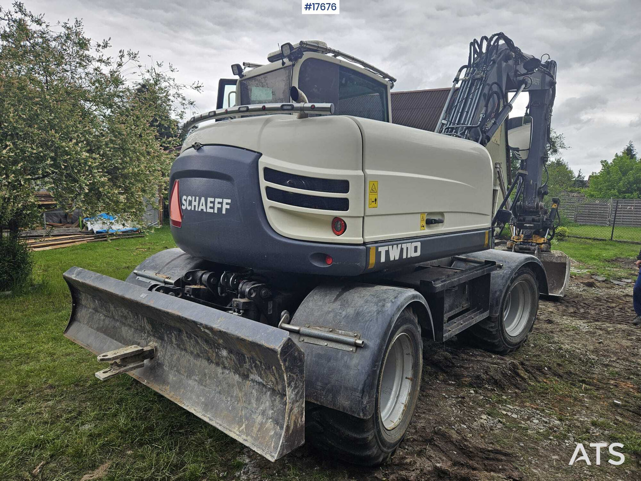 Wheel excavator 2017 Schaeff TW 110: picture 8