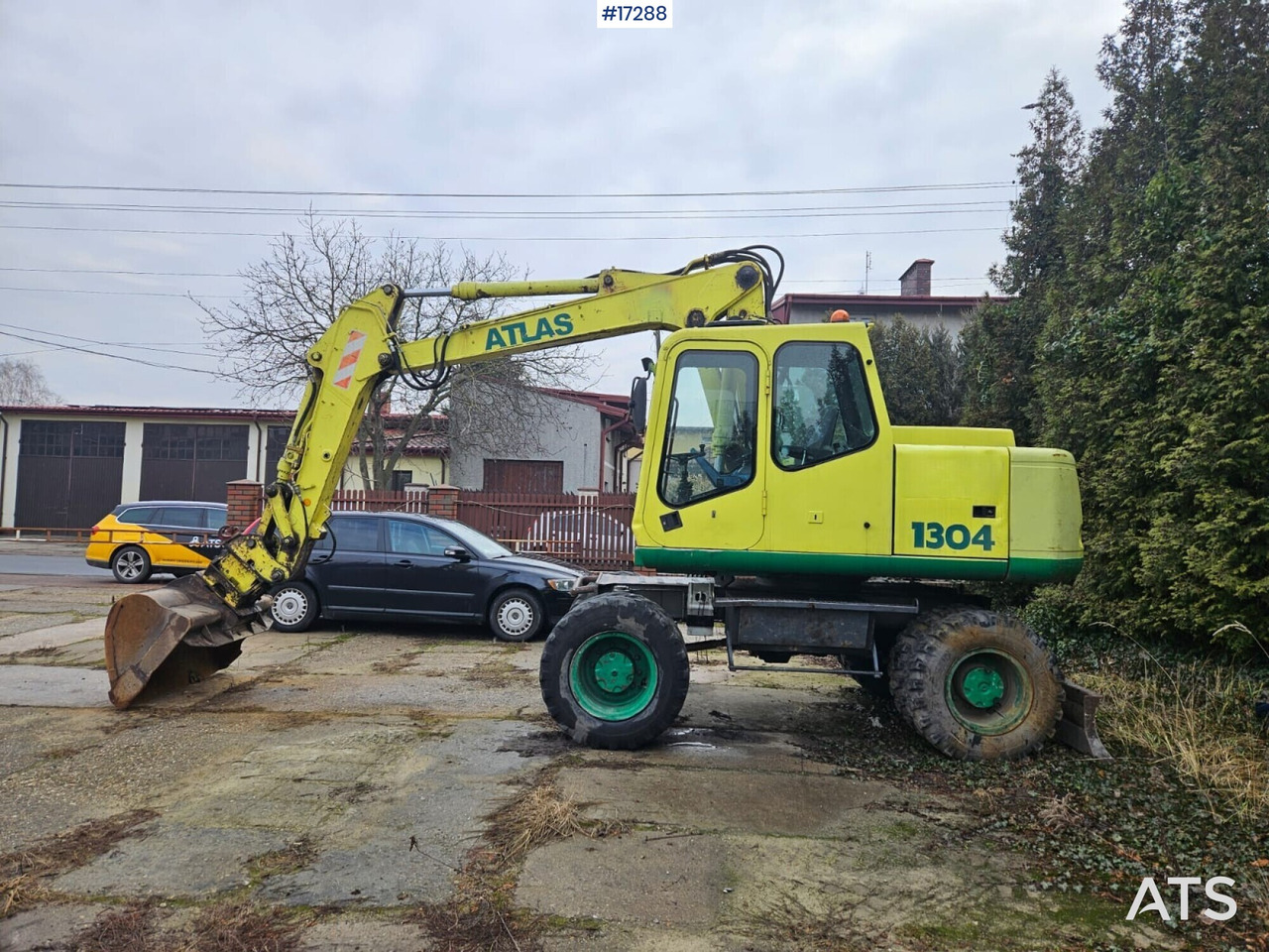 ATLAS 1304 wheeled excavator (2001) - Wheel excavator: picture 4 ATLAS 1304 wheeled excavator (2001) - Wheel excavator: picture 4