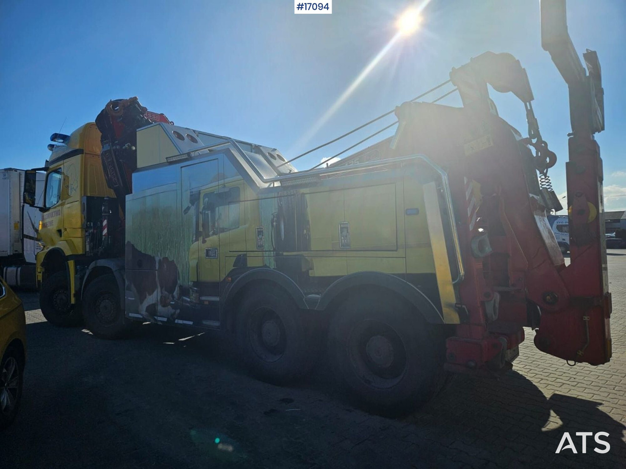 Tow truck Specjalistyczny pojazd ratunkowy Mercedes Benz Arocs 4853 8x8 (2021): picture 12