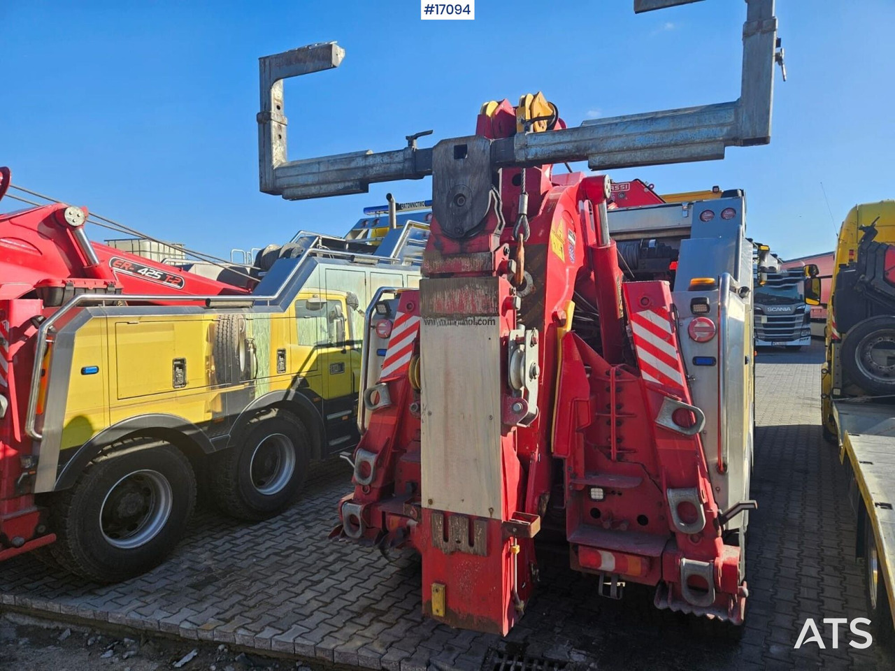 Tow truck Specjalistyczny pojazd ratunkowy Mercedes Benz Arocs 4853 8x8 (2021): picture 15