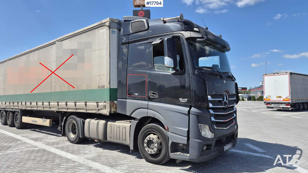 Truck tractor MERCEDES-BENZ ACTROS 1845 (2012) - Tractor unit: picture 1 Truck tractor MERCEDES-BENZ ACTROS 1845 (2012) - Tractor unit: picture 1