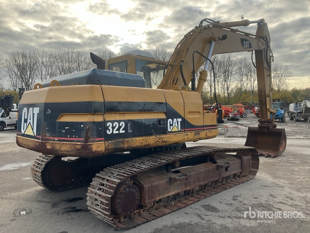 1996 Cat 322LN Tracked Excavator - Crawler excavator: picture 4 1996 Cat 322LN Tracked Excavator - Crawler excavator: picture 4