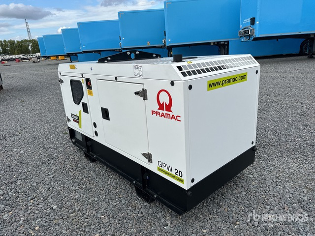 2024 Pramac GPW20P/FS5 20 kVA Skid-Mounted (Unused) Generator Set - Generator set: picture 3 2024 Pramac GPW20P/FS5 20 kVA Skid-Mounted (Unused) Generator Set - Generator set: picture 3