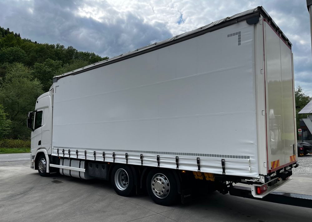 Scania R410 // 2018 // Retarder // Tandem 7.7+7.7 // Przyczepa Krone // Oś podnosozna // - Curtainsider truck: picture 5 Scania R410 // 2018 // Retarder // Tandem 7.7+7.7 // Przyczepa Krone // Oś podnosozna // - Curtainsider truck: picture 5