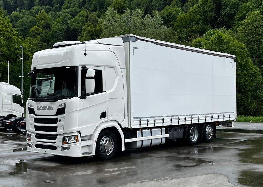Scania R410 // 2018 Rok 6x2 // Retarder // Automat // Led // Navi // 77 // - Curtainsider truck: picture 1 Scania R410 // 2018 Rok 6x2 // Retarder // Automat // Led // Navi // 77 // - Curtainsider truck: picture 1