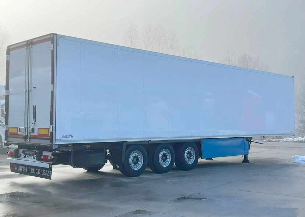 Schmitz Cargobull Chłodnia // Doppelstock // Oś podnoszona // Kosz Paletowy // Idealna!!! - Refrigerator semi-trailer: picture 1 Schmitz Cargobull Chłodnia // Doppelstock // Oś podnoszona // Kosz Paletowy // Idealna!!! - Refrigerator semi-trailer: picture 1