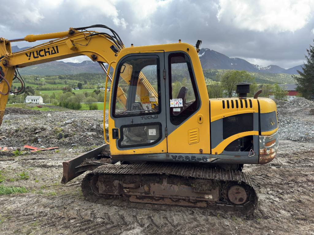 Yuchai YC 85-8 - Mini excavator: picture 5 Yuchai YC 85-8 - Mini excavator: picture 5