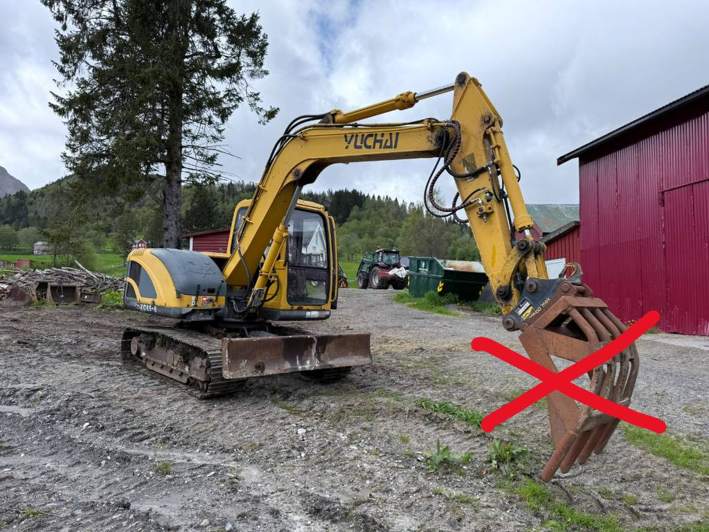 Yuchai YC 85-8 - Mini excavator: picture 2 Yuchai YC 85-8 - Mini excavator: picture 2