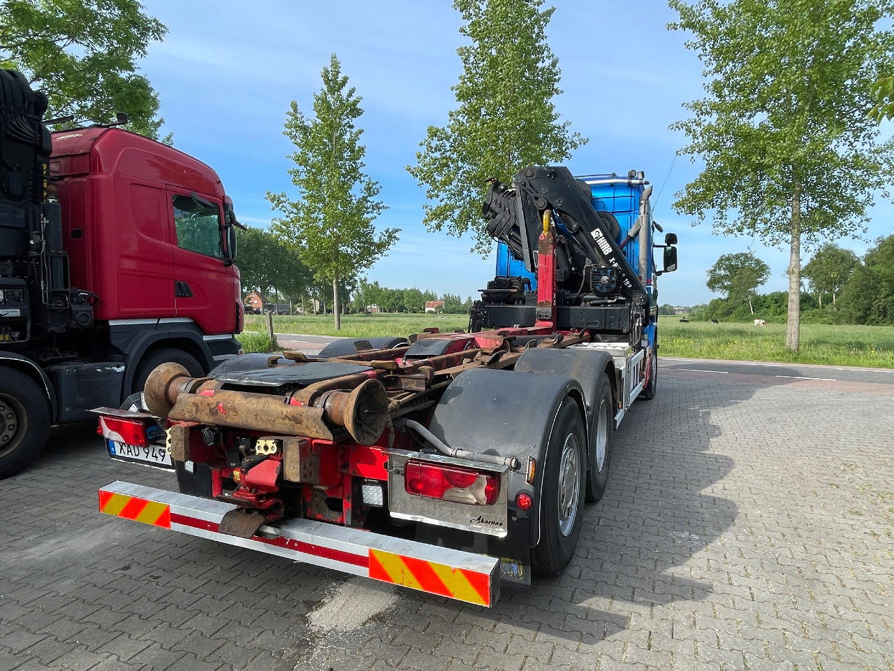 Scania R480 - Container transporter/ Swap body truck, Crane truck: picture 4 Scania R480 - Container transporter/ Swap body truck, Crane truck: picture 4