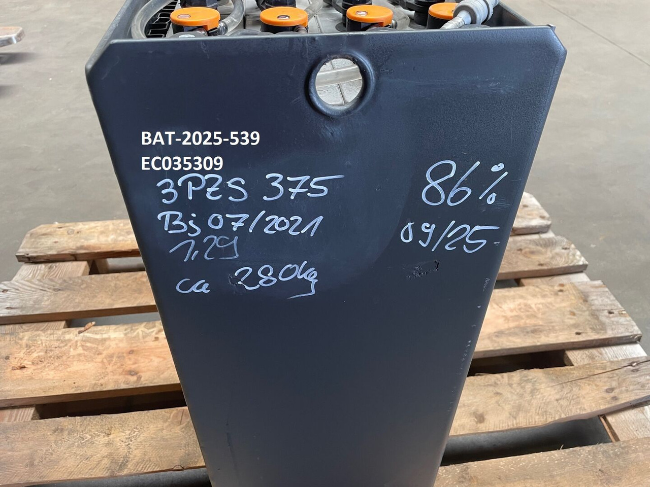 24 Volt I 3 PZS 375 - Battery for Material handling equipment: picture 5 24 Volt I 3 PZS 375 - Battery for Material handling equipment: picture 5