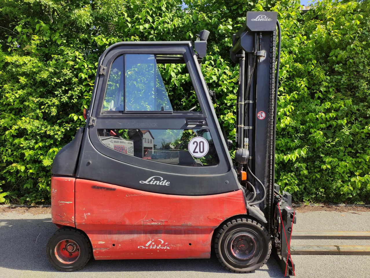 Linde E30-03-336 - Electric forklift: picture 2 Linde E30-03-336 - Electric forklift: picture 2