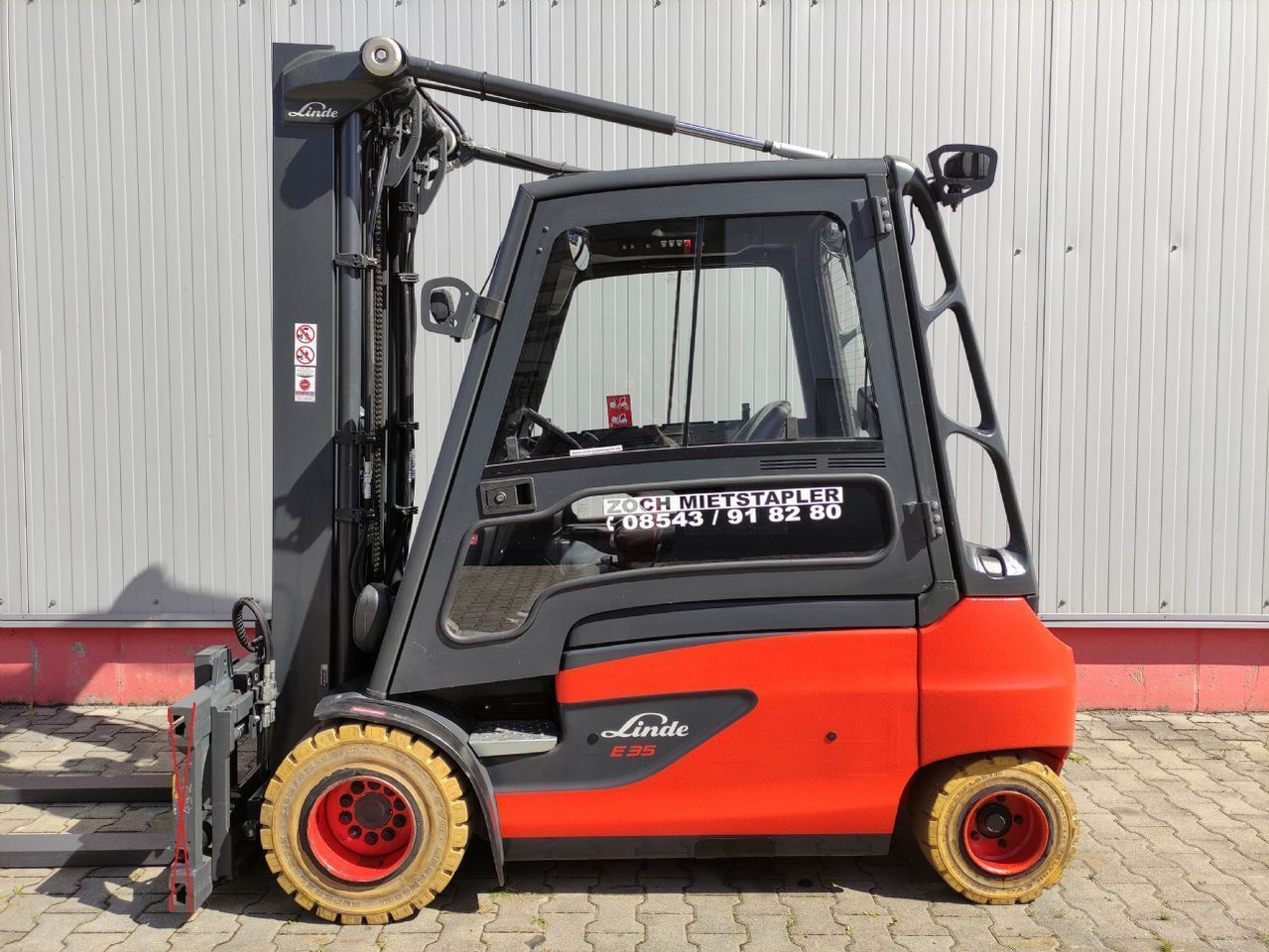 Linde E35L-01-387 - Electric forklift: picture 1 Linde E35L-01-387 - Electric forklift: picture 1
