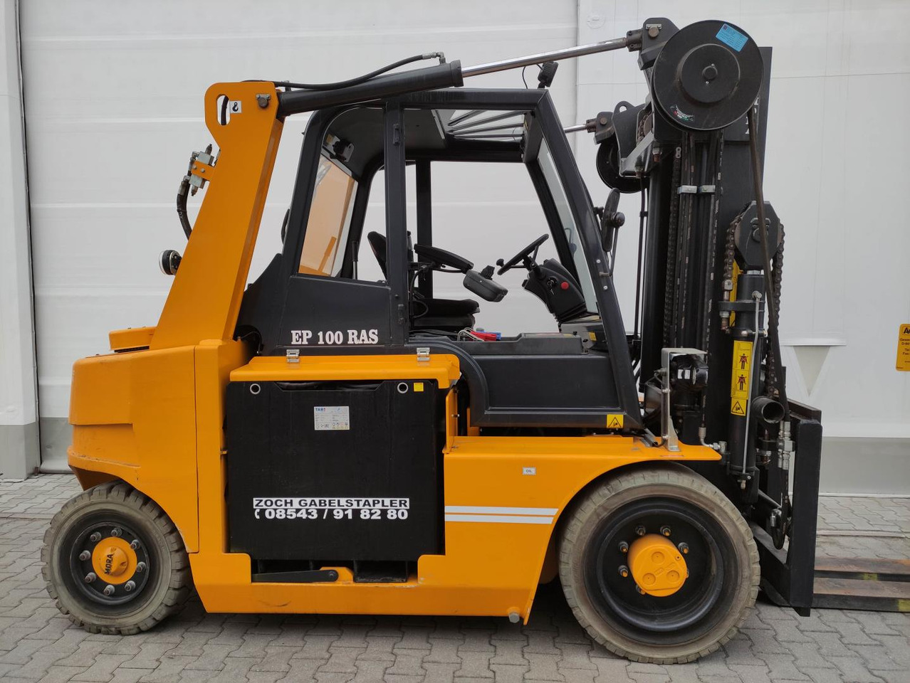 Mora EP100RAS - Electric forklift: picture 2 Mora EP100RAS - Electric forklift: picture 2