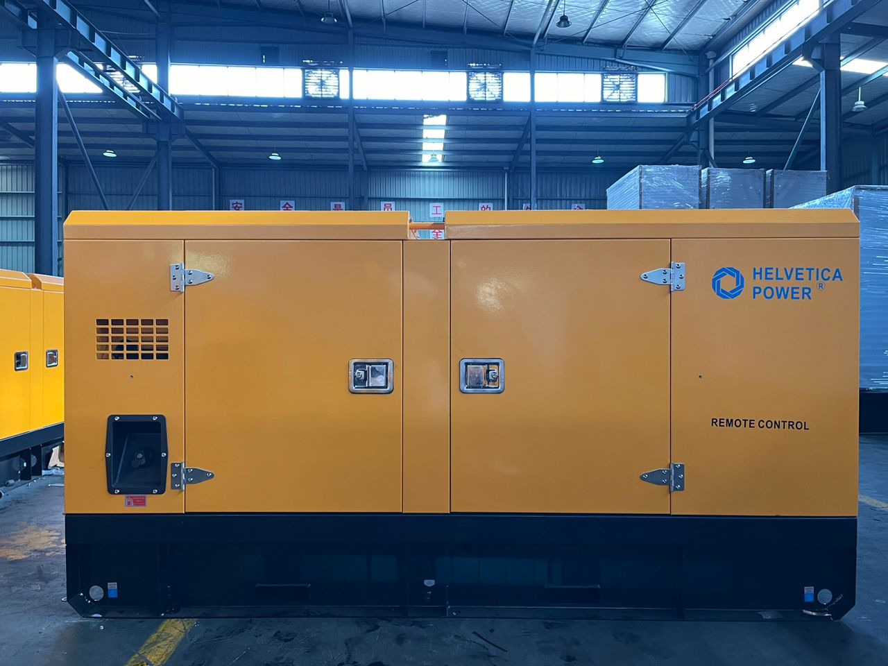 HELVETICA POWER HP080S1ASR 80KW / 100 KVA Diesel Stromgenerator - Generator set: picture 4 HELVETICA POWER HP080S1ASR 80KW / 100 KVA Diesel Stromgenerator - Generator set: picture 4